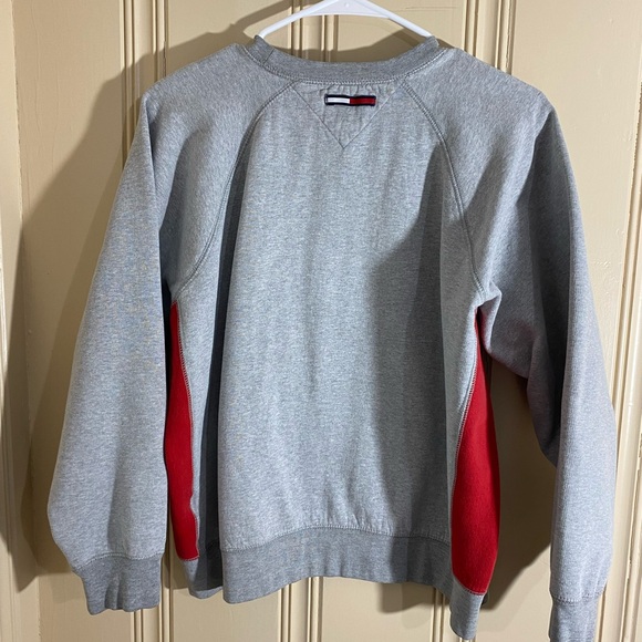 Vintage Tommy Hilfiger Tommy Girl Crewneck Sweatshirt Gray Size Medium - Picture 5 of 5